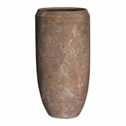Polystone Coated Plain Coppa Planter - Rock -HORTOLOGY Plants Sale Polystone Coated Plain Coppa Planter Rock 51x100cm