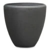 Polystone Plain Couple Planter - Smoke