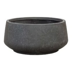 Raindrop Bowl Planter - Anthracite -HORTOLOGY Plants Sale Raindrop Bowl Planter Anthracite 55cm