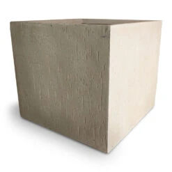 Raindrop Cube Planter - Stone -HORTOLOGY Plants Sale Raindrop Cube Planter Stone 40x40x36cm 1
