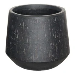 Raindrop Tube Round Planter - Anthracite 14 Raindrop Tube Round Planter - Anthracite -HORTOLOGY Plants Sale Raindrop Tube Round Planter Anthracite 41x37cm