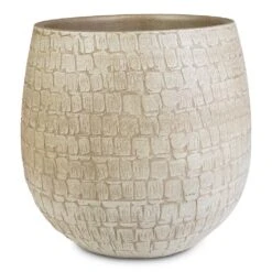 Renzo Plant Pot - Sand 13 Renzo Plant Pot - Sand -HORTOLOGY Plants Sale Renzo Pot Sand 31x28cm