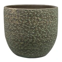 Rinca Plant Pot - Shiny Green -HORTOLOGY Plants Sale Rinca Plant Pot Shiny Green Medium