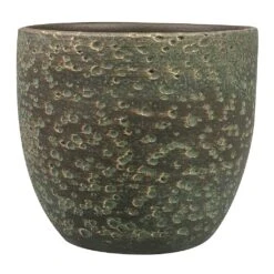 Rinca Plant Pot - Shiny Green -HORTOLOGY Plants Sale Rinca Plant Pot Shiny Green Small