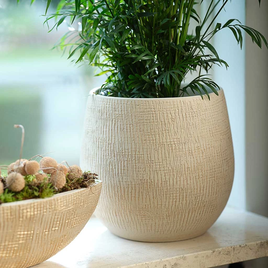 Ryan Plant Pot - Sand Gold 10 Ryan Plant Pot - Sand Gold - Image 10