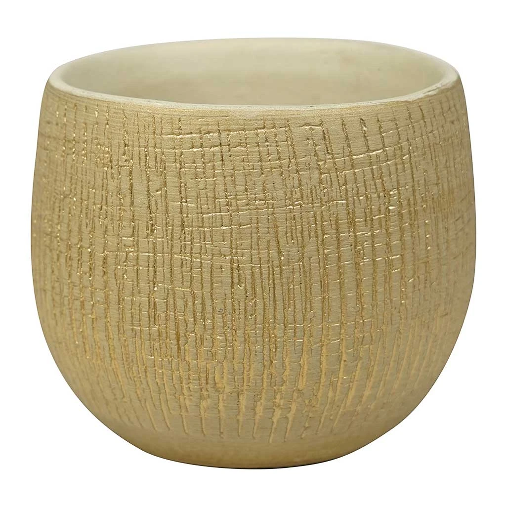 Ryan Plant Pot - Sand Gold 14 Ryan Plant Pot - Sand Gold - Image 14