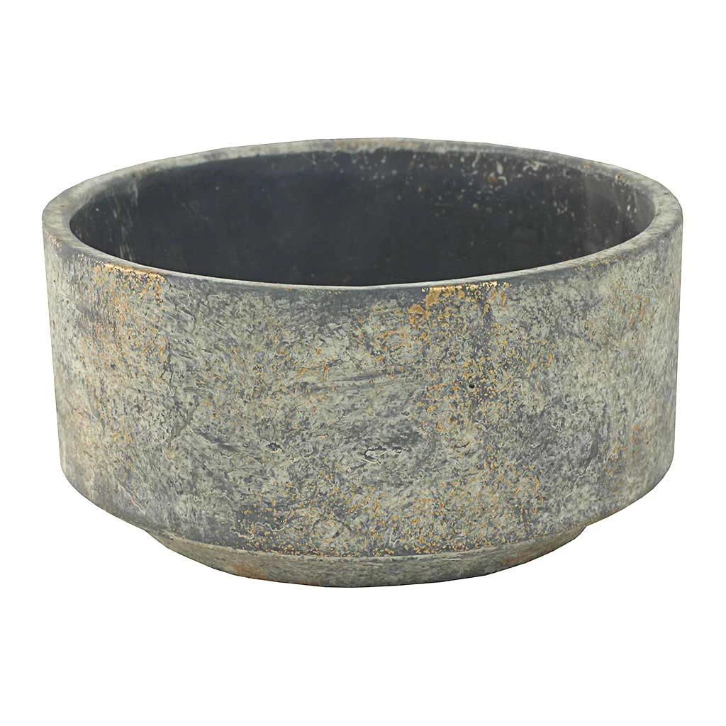 Saar Plant Bowl - Earth Cement 1 Saar Plant Bowl - Earth Cement