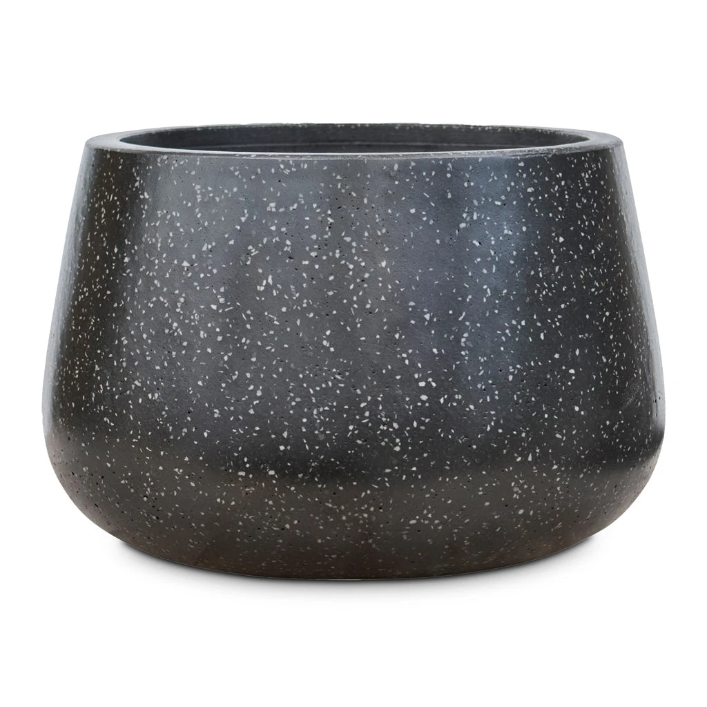 Terrazzo Darcy Planter - Black 8 Terrazzo Darcy Planter - Black - Image 8