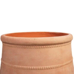 Treasure Nika Planter - Brick Orange -HORTOLOGY Plants Sale Treasure Nika Planter Brick Orange DETAIL 3