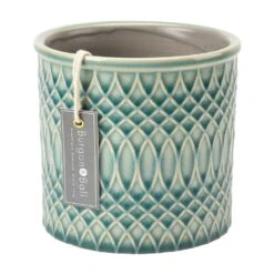 Morocco Plant Pot - Jade Green Celadon 10 Morocco Plant Pot - Jade Green Celadon -HORTOLOGY Plants Sale moroccan celadon indoor plant pot