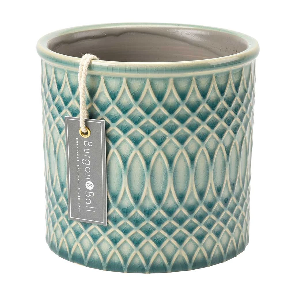 Morocco Plant Pot - Jade Green Celadon 5 Morocco Plant Pot - Jade Green Celadon - Image 5